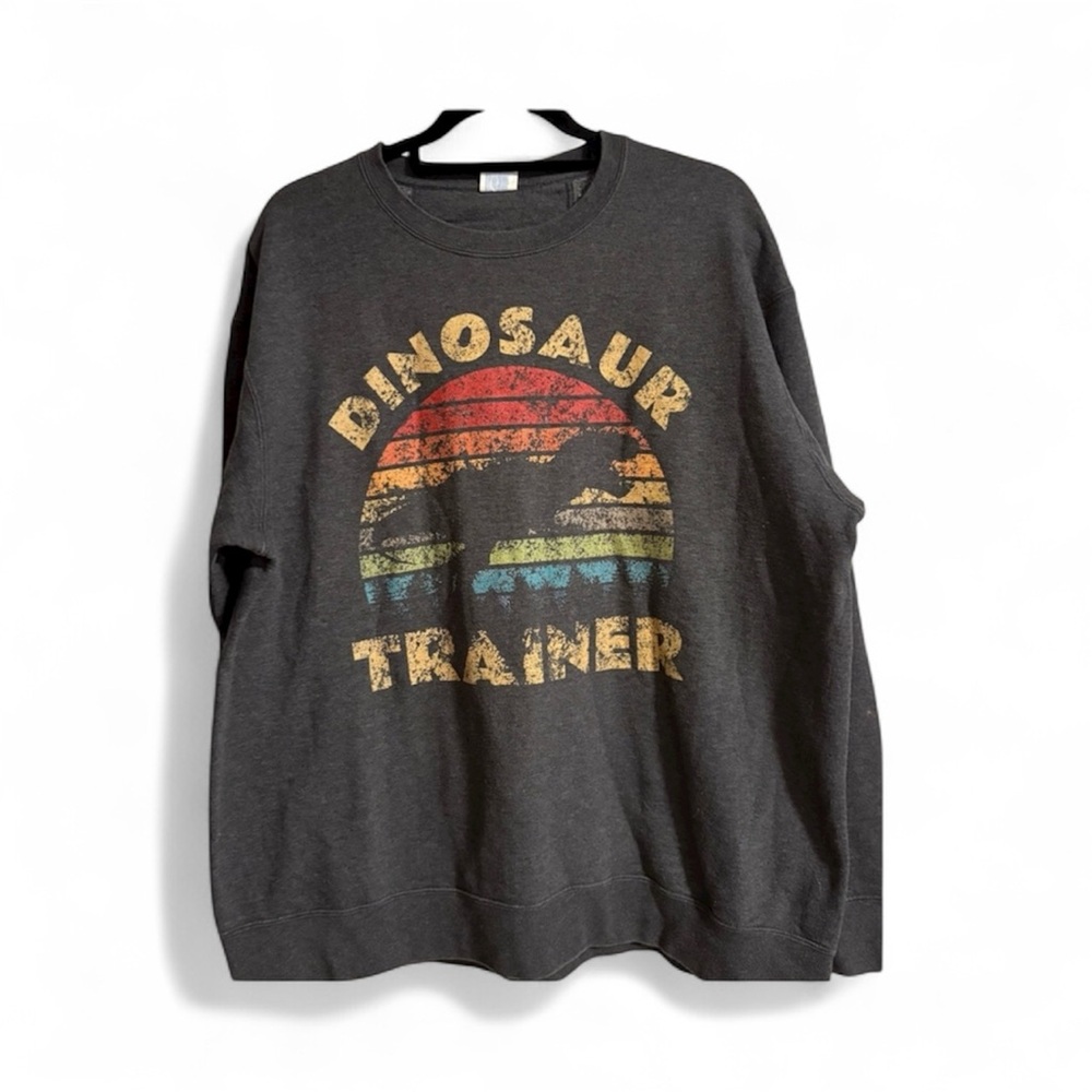 Dinosaur Trainer Adult XL sweatshirt Gray